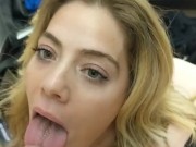PUBLIC CHANGING ROOM BLOWJOB IN THE CLOTHING STORE 10/16