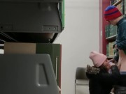 University of RI Public Library Blowjob! 7/16