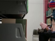 University of RI Public Library Blowjob! 9/16