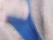 Masturbating with my panties on 