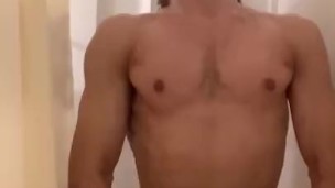 Double fisting hard cock