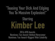 Masterful Mouth Fucker Kimber Lee Milks Her Man! 1/16