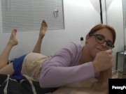 Cum Glasses? Penny Pax Face Fucks Cock & Gets 4 Eyed Facial! 15/16