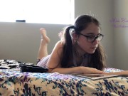 Goddess with Hairy Legs Reads a Magazine and Ignores You