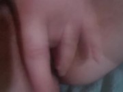 Fingering my tight pussy 