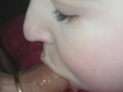 EXTREME DEEPTHROAT FACE FUCK CUM IN MOUTH WHILE HOGTIED - BONDAGE BLOWJOB 3/16