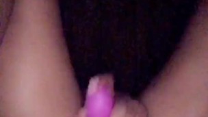 Playin with my wet pussy for Daddy