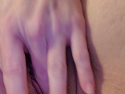 Playing with the pussy
