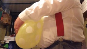 belly balloon poppin