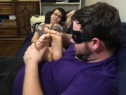 Stinky Ankle Socks Removal, Foot Worship and Foot Sniffing.. Shy 25yo Kiora 6/16