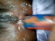 Quickie with my colorful Dickie  3/16