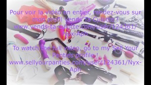 Masturbation en lingerie rouge (voir vidéo complète sur Vends Ta Culotte)
