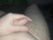Worshipping long cock