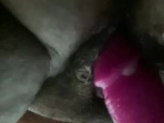Fucking my creamy little cunt