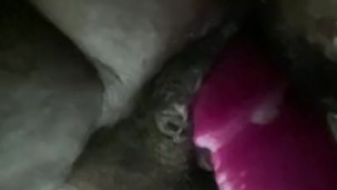 Fucking my creamy little cunt