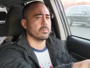 Smoking in the car after dropping Button off at Dulles 
