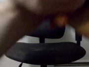 Uncut solo: stroking my LONG COCK till I cum all over  6/16