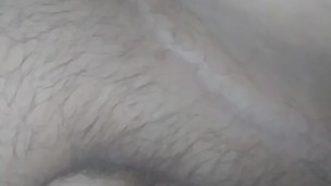 Rubbing my belly and then cumming 