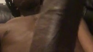 Showing off big dick