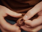 boy with a big dick playing with his foreskin in 4K 5/16