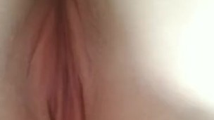 Freshly shaven pussy