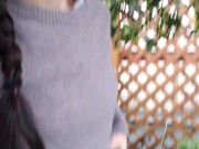 Desperately Soaking A Chair With My Piss On My Deck 16/16