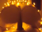 Экстремальный секс с нимфо в гирлянде / - Screenshot 15 of 16 - Cum On Ass