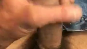Jerking off some more 