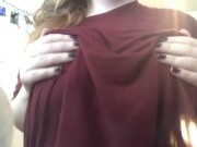 teasing natural tits  - Screenshot 6 of 16 - HD