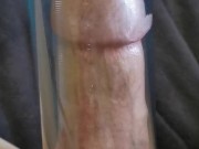 big cock pumping close up.  watch it grow  horsengine