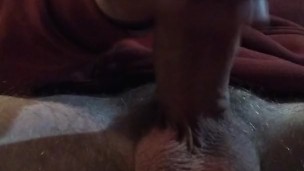 Caught jerking off by stepsister 