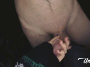 Fucking amateur babe wearing Ugly Christmas jumper POV gushing orgasm 1/16