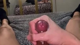 HUGE SLOW MO CUM SHOT .. nut so good it hit the camera