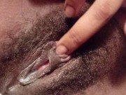 Pretty pussy cumming