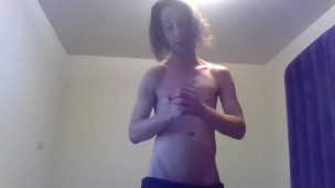 Transgirl Shaving Her Face
