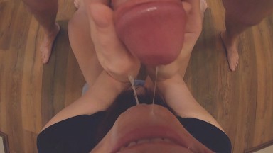 Amateur Female POV: He needs to go, but I want his cock right now