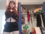 Princess Puppy Kat pisses on Bedroom floor, too lazy. 9/16