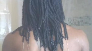 DominicaKing Shower Tease