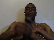 PLAYING WITH MY DICK AND CUM SHOT ON MY DAY OFF .!!!