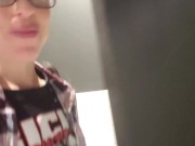 She LOves To Pee In Urinals! 1/16