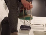 She LOves To Pee In Urinals! 15/16