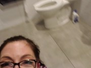 She LOves To Pee In Urinals! 16/16