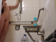 Standing Piss And Shower At The Gym 11/16