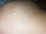 Quick wank on bed - Screenshot 15 of 16 - Big White Cock