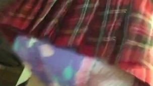 Diaper Girl being cute in her padding
