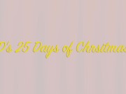 AMATEUR COUPLE FUCKS DURING CHRISTMAS DINNER-D's 25 Days of Christmas Day20