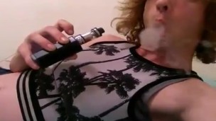 Vaping & Transgirl RP Greeting/Saying G'bye Walking on Stairs (SFW)