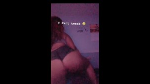 Black Girl Throws It Back