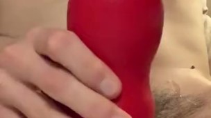 Handjob with fleslight tenga and pornhub sound for cum no hand