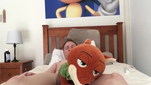 Nick Wilde Plush Gets His Ass Jackhammered And Cummed In